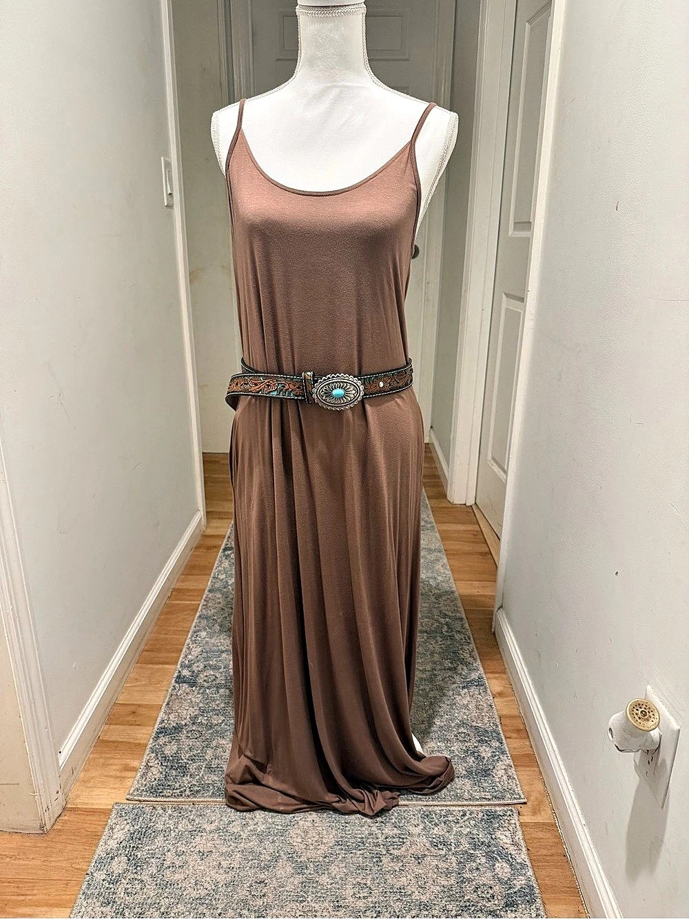 Brown Maxi Dress